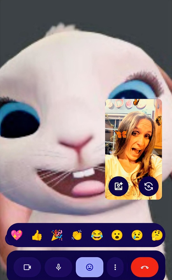 Yes, I talk on the phone with cute bunnies and put butterflies in my hair.