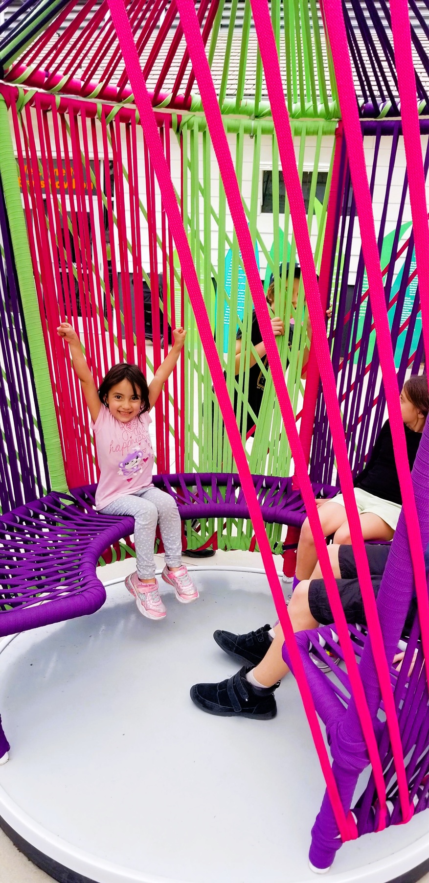 Family color spinner adventure.